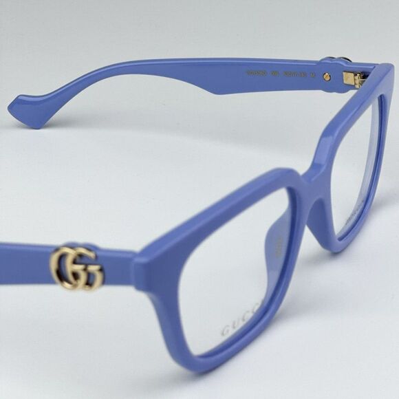 NEW Gucci GG1536O 008 Violet Women Square Eyeglasses GG 1536O - Picture 7 of 10